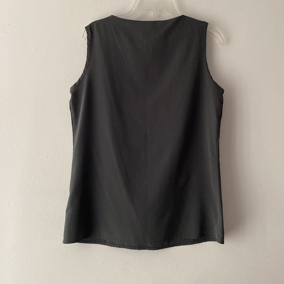 Banana Republic Sleeveless Top Color-block Fuchsia Grey Size Extra Small XS - Picture 2 of 4